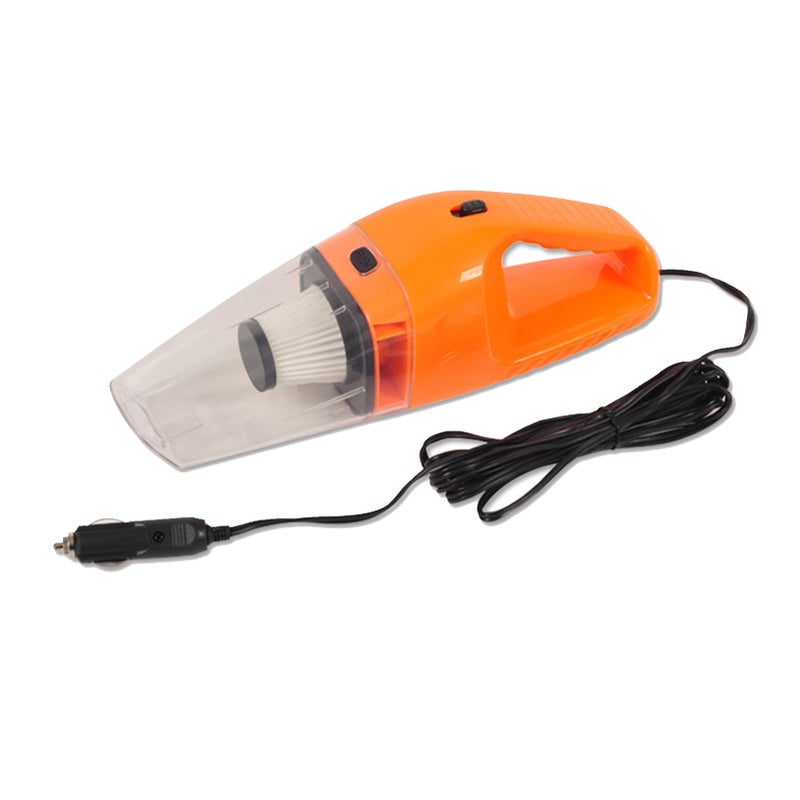 12V 120W Car Vacuum Cleaner Built-in HEPA Filter High Power Mini Handheld Vacuum with 3 Attachments 16 Ft Cord Well-equipped Car Cleaning Kit - Image 1