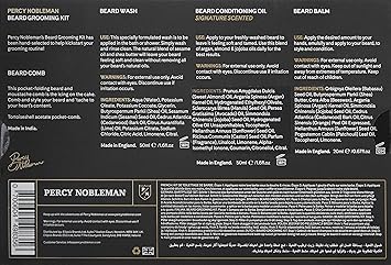 Percy Nobleman Percy Nobleman Beard Grooming Kit - Image 3