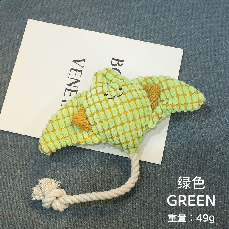 Pet Toy Dog Bite Sound Toy Funny Donkey Teeth Resistant Pet Plush Toy Interactive Dog  Toy