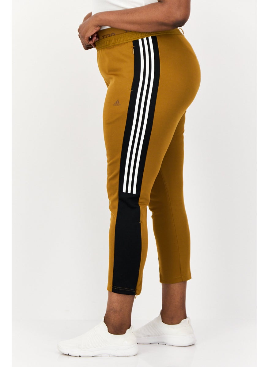 Adidas Women Plus Size Outdoor Sweatpants, Brown  - Image 3