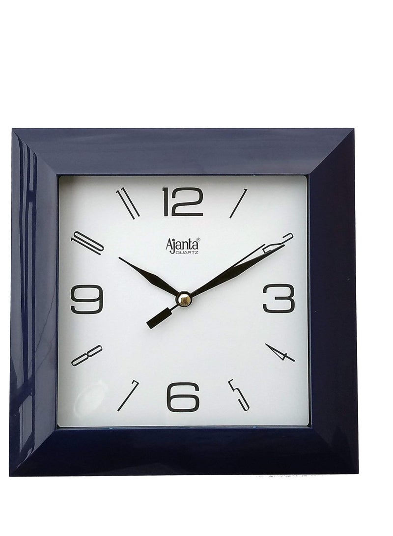 أجانتا ساعة حائط بلاستيك (أسود) - Image 1