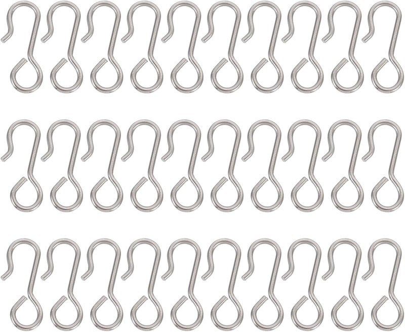 ORFOFE 100pcs Car Seat Cushion Iron Hooks 23mm Nickel Auto Seat Cover Fixing Accessories for Vehicle Interior Fitment - Image 1