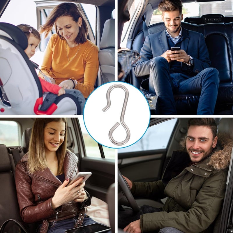 ORFOFE 100pcs Car Seat Cushion Iron Hooks 23mm Nickel Auto Seat Cover Fixing Accessories for Vehicle Interior Fitment - Image 4