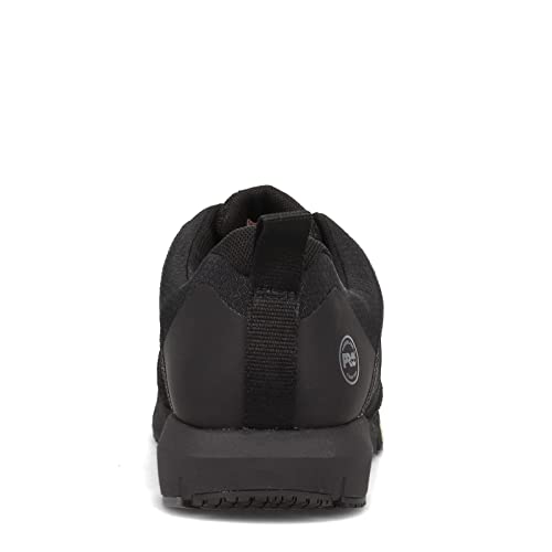 Timberland PRO Men's Radius Composite Safety Toe Industrial Athletic Work Shoe, Black/High-Viz, 9.5 W - Image 5