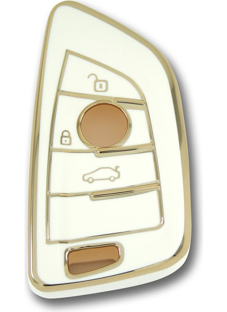 BMW F Series Fem Type 3 Button White Car Key Remote Control Case Cover Car Keychain - pzsku/Z4137C6B1EF5A4C90BDFDZ/45/_/1730535658/238995c8-d571-4690-916a-f1761d9ed73f