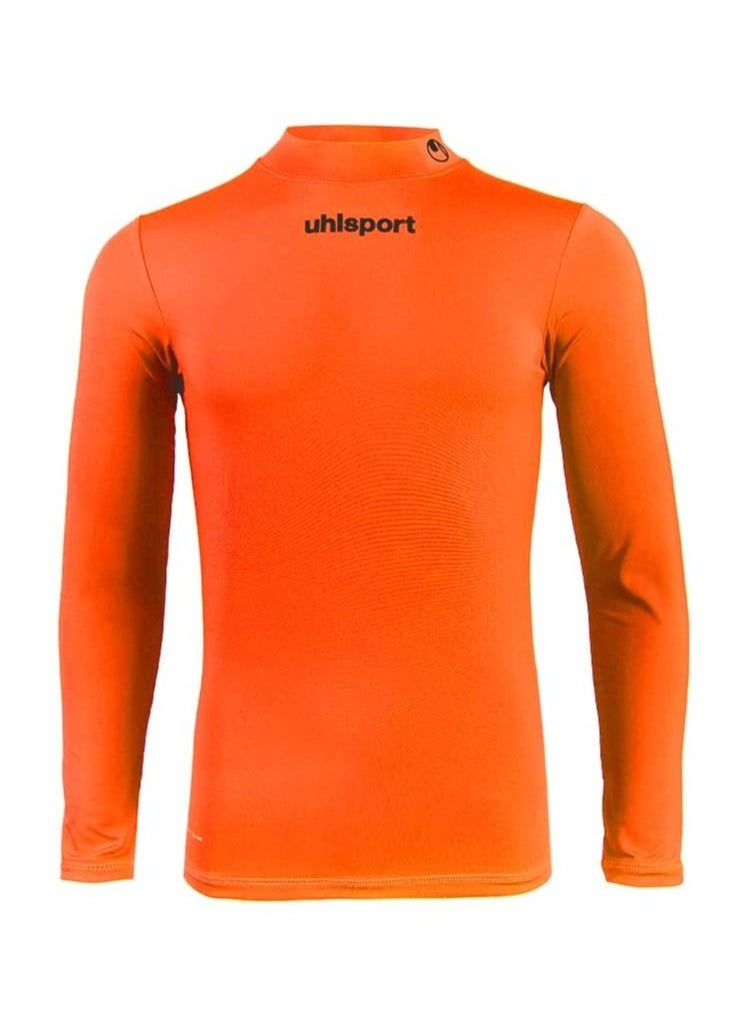 UHLSPORT uhlsport Men's Tight T-Shirt, Dry tech base For sports training Long round neck Very light elastic fabric Long sleeves  - Image 1