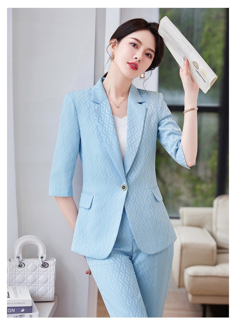 Shougu New Fashionable Casual Ms Suit Set - Image 2