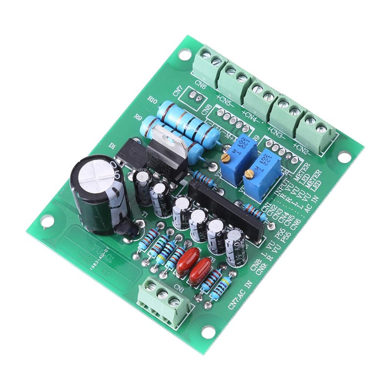 2 Pcs VU Meter Warm Back Light Recording Audio Level Amp With Driver Board - Image 3