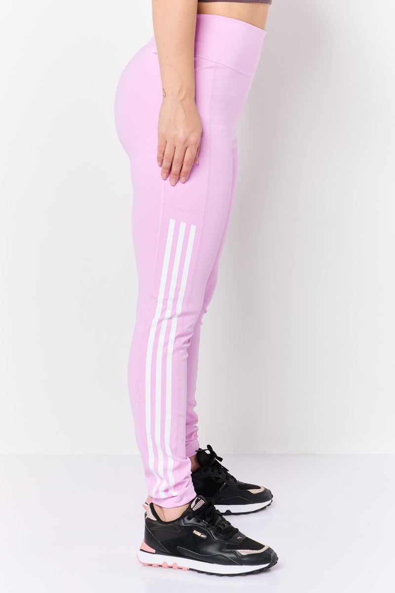 Adidas Women Sportswear Fit Training Leggings, Lavender - Image 3