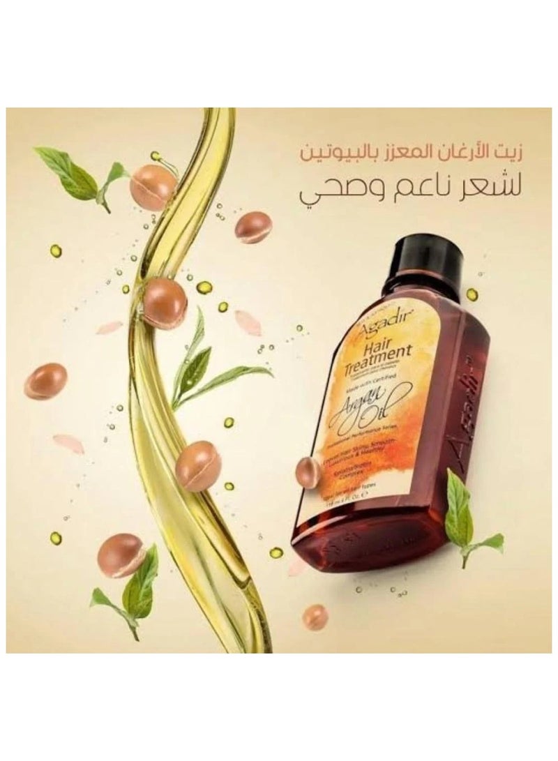 أغادير زيت الأرغان المطور المعالج للشعر من أغادير - 118مل - Image 2