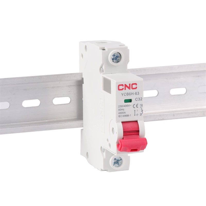 YCB6H 63 1P 25A Miniature Circuit Breaker MCB Din Rail Mount 6A To 32A - Image 5