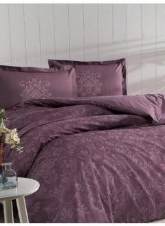 özdilek Antico Plum Single Cotton Duvet Cover Set  - Image 2