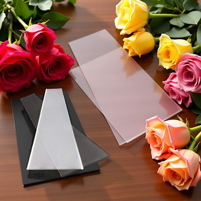 Tustao 100 Pcs Transparent Flower Packaging Bags Clear Plastic Flower Bouquet Bag Sleeve Cellophane Bags Rose Packaging Gift Wrap Cellophane For Valentine'S Day  Gift Wrap Cellophane Bags - Image 4