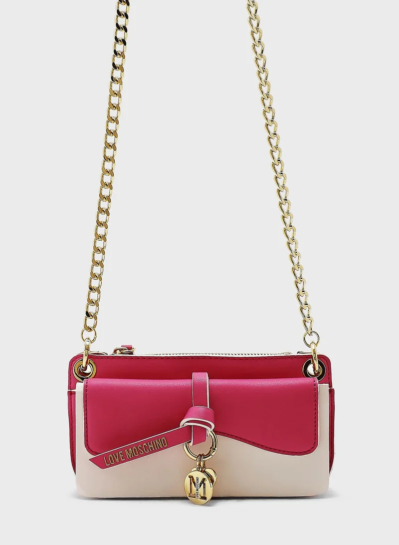 Love Moschino Chain Strap Crossbody Bag