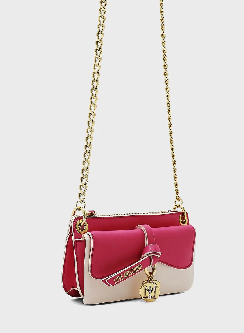 Love Moschino Chain Strap Crossbody Bag