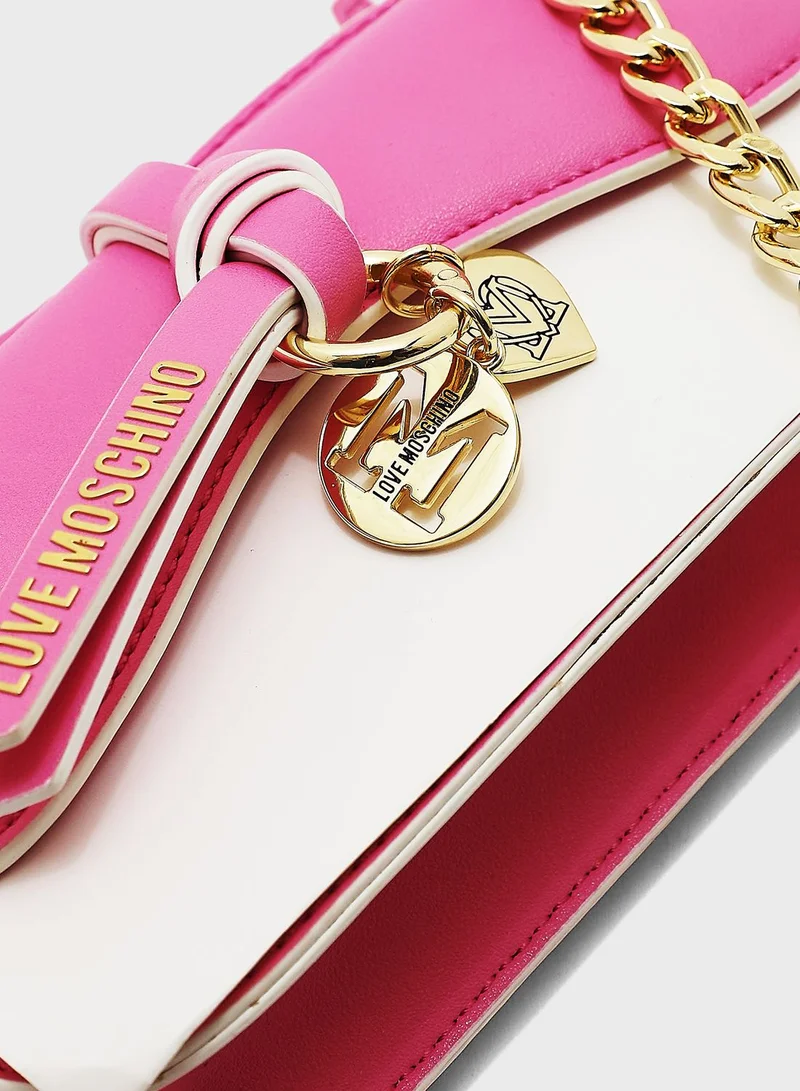 Love Moschino Chain Strap Crossbody Bag