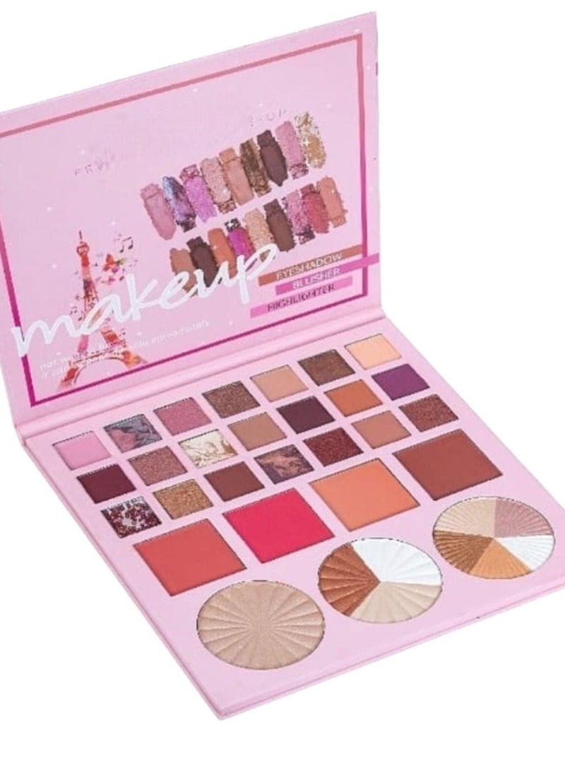 Generic PROFESSIONAL MAKE-UP EYESHADOW BLUSHER HIGHLIGHTER 