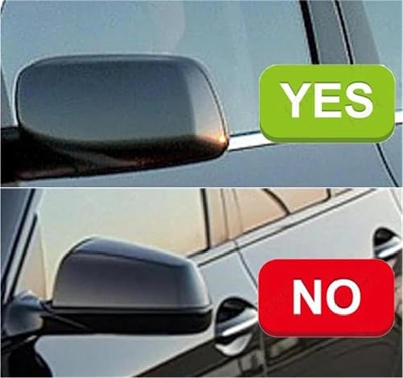 Wivplex Blue Heated Wide Angle Rearview Mirror Glass for BMW - Image 2