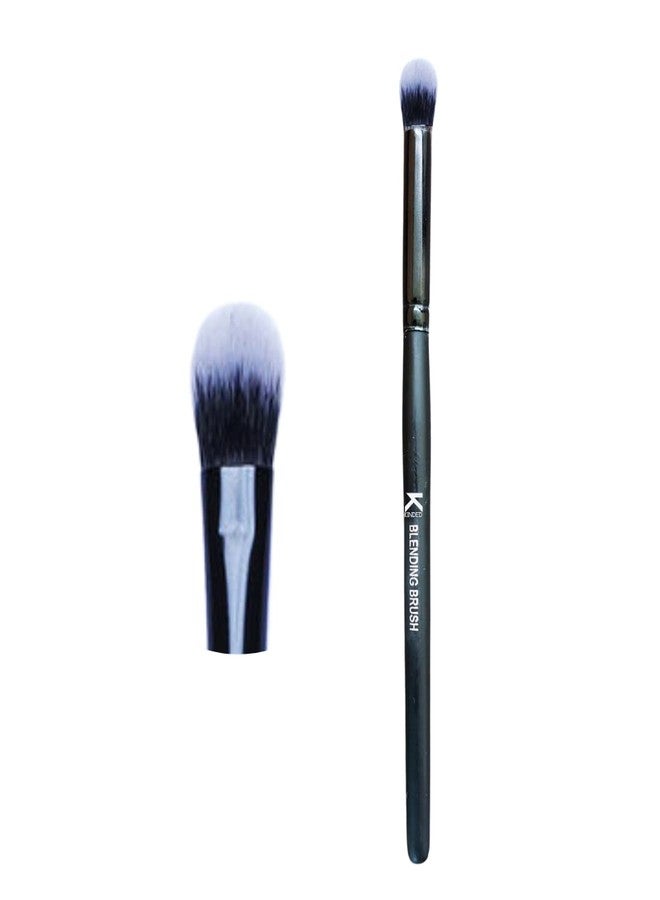 KINDED Blending Eye Shadow Brow Bone Eyebrow Makeup Brush Professional Series for Makeup Beauty with Smooth Soft Synthetic Hair Bristles Anti Rust Aluminium Ferrule Natural Wooden Handle Grip - Image 1