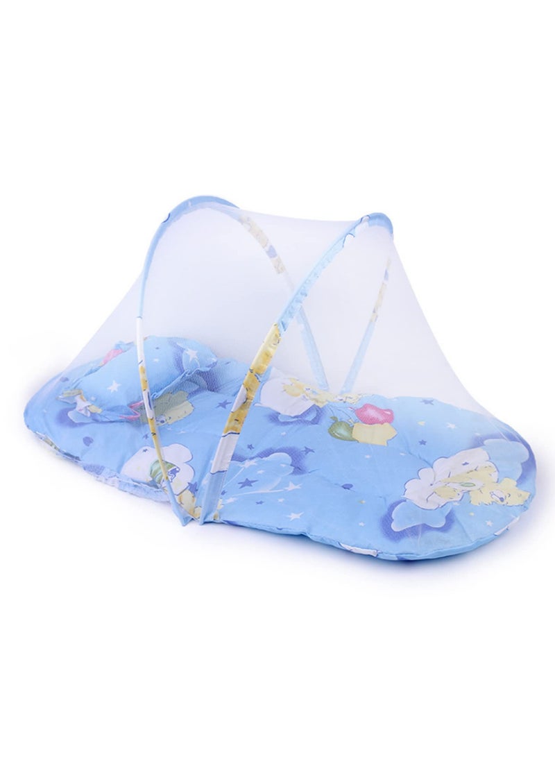 Baby Crib Netting Foldable Baby Bed Mosquito Net Polyester Newborn for Summer Travel Bed Netting Play Tent Children Infant Sleeping Protective Cover Breathable Nursery Essential - Image 1