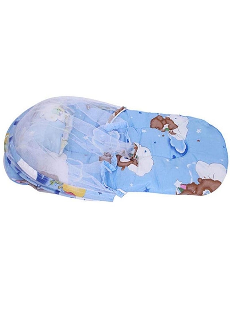 Baby Crib Netting Foldable Baby Bed Mosquito Net Polyester Newborn for Summer Travel Bed Netting Play Tent Children Infant Sleeping Protective Cover Breathable Nursery Essential - Image 2