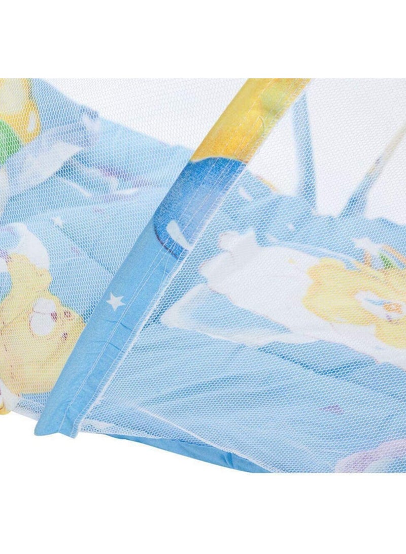 Baby Crib Netting Foldable Baby Bed Mosquito Net Polyester Newborn for Summer Travel Bed Netting Play Tent Children Infant Sleeping Protective Cover Breathable Nursery Essential - Image 4