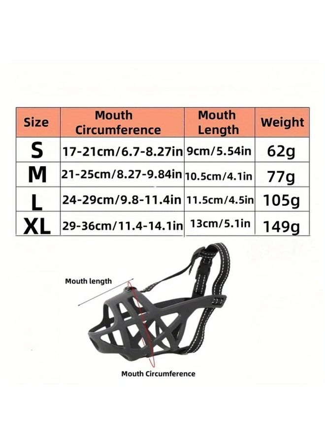 Heavy Duty Dog Muzzle For Large Dogs Aggressive Bite Proof Basket Muzzle With Breathable Mesh Panels And Buckle Closure Compatible With German Shepherds Rottweilers Huskies Ideal For Training Grooming Veterinary Visits Durable Easy To Clean Comfortable Fit - Image 2