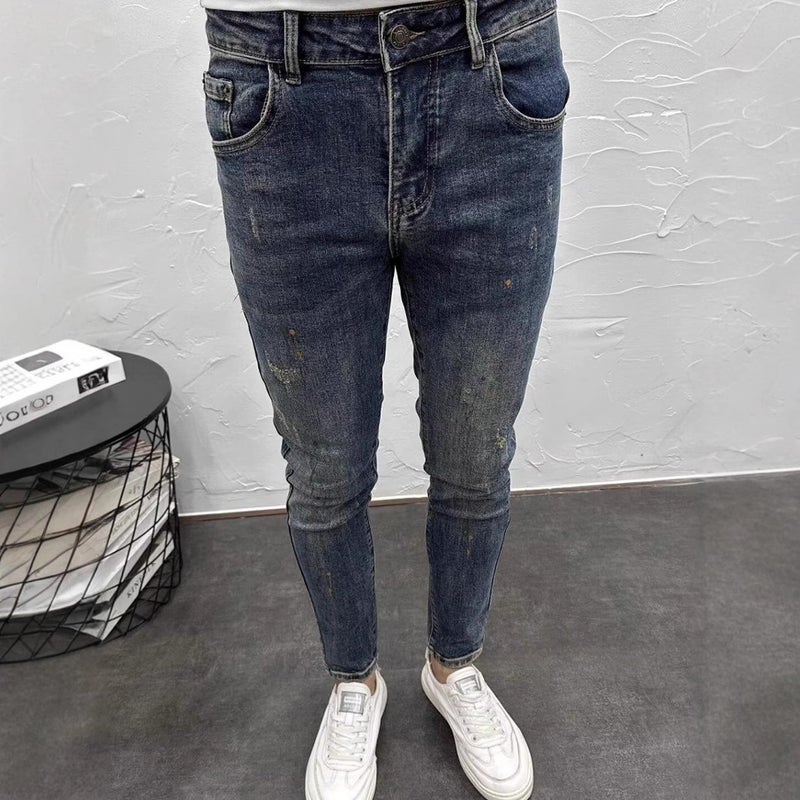 Unisex Classic Denim Jeans Loose Fit Daily Outdoor Wear - Image 5