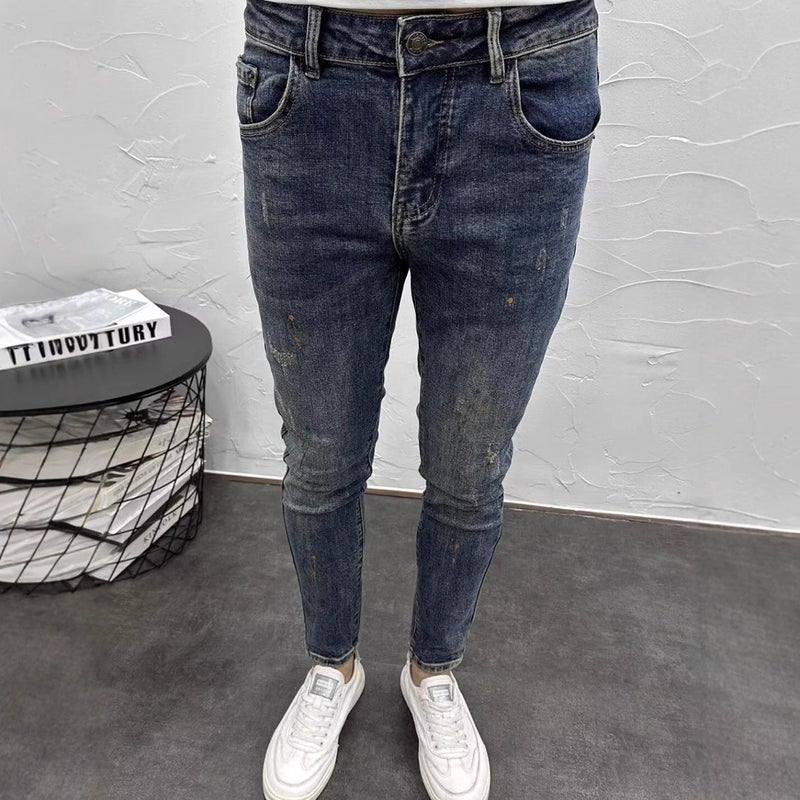 Unisex Classic Denim Jeans Loose Fit Daily Outdoor Wear - Image 2
