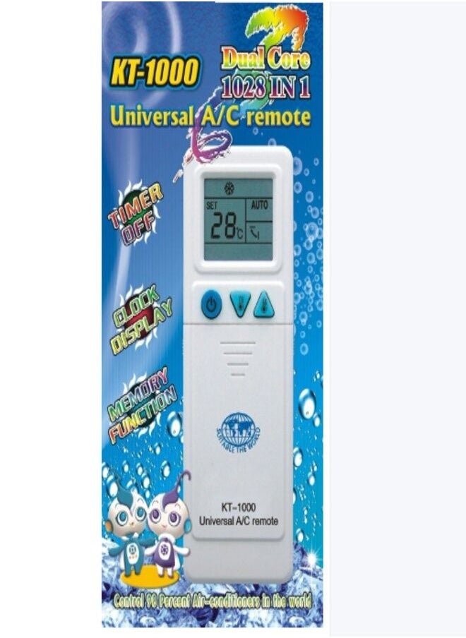 Generic - KT-1000 Universal Air Conditioner Remote Control - Image 1
