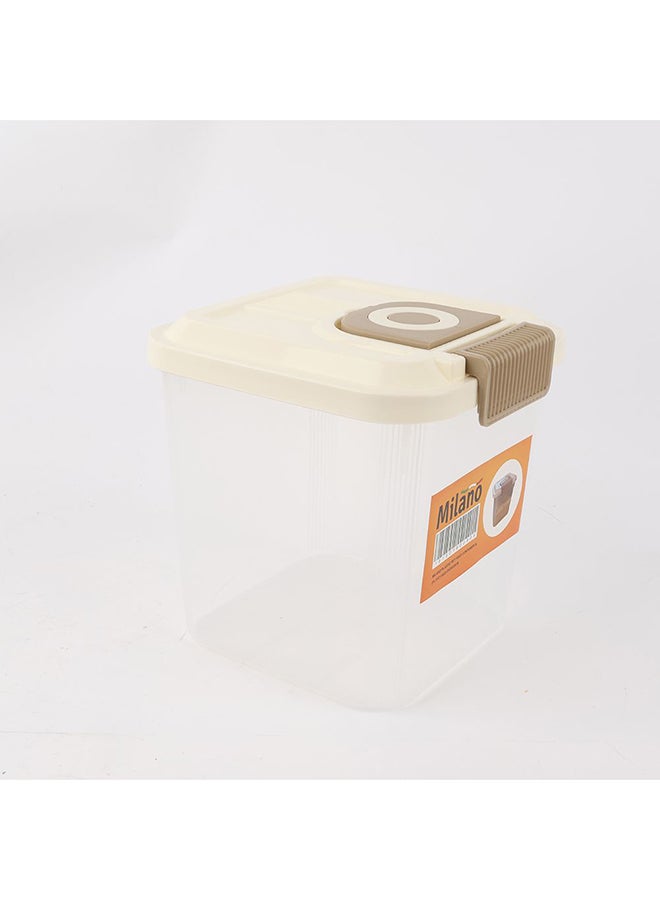 milano Plastic Pet Food Storage Container – Airtight Durable Bin with Lid & Scoop for Dry Dog & Cat Food, Odor-Free BPA-Free Design, Keeps Pet Food Fresh & Organized L27.5XW28XH27Cm - Image 5