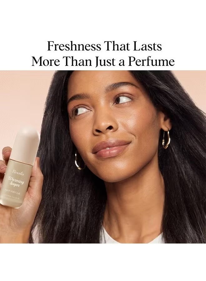 روكسيليس تسخين عطر الشعر السكر للنساء، نظيفة، إزالة الرائحة وبراءة اختراع تقنية القضاء على الرائحة، ضباب الجسم، تنعش الشعر، الجسم والوسائد، الحمضيات الحلوة ورائحة الفانيلا الدافئة، 50 مل - Image 4