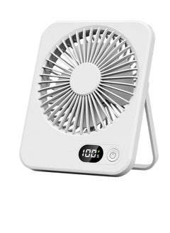 White Mini Desk Fan