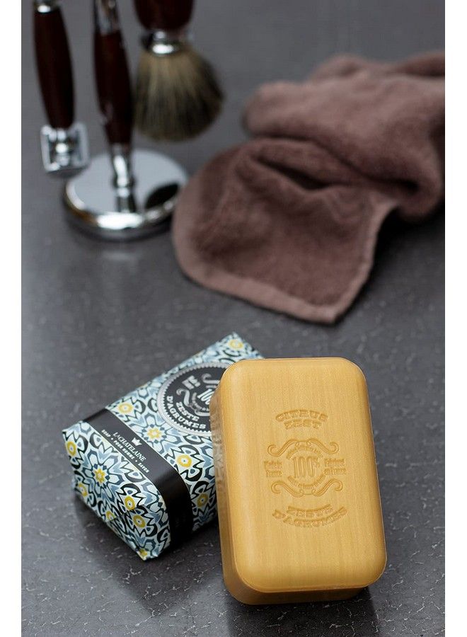La Chatelaine Shea Butter Bar Soap| Natural And Organic |Triple Milled | Made In France | Large (Citrus Zest) - Image 5