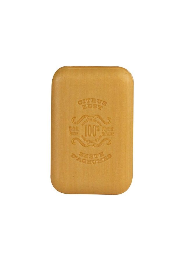 La Chatelaine Shea Butter Bar Soap| Natural And Organic |Triple Milled | Made In France | Large (Citrus Zest) - Image 4