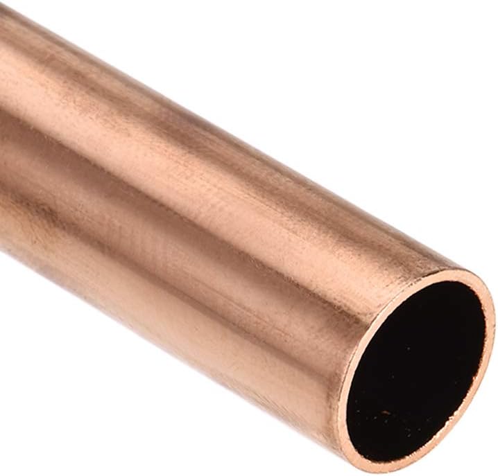 uxcell Copper Round Tube, 16mm OD 1mm Wall Thickness 200mm Length Straight Pipe Tubing - Image 3