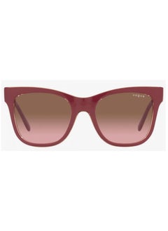 Vogue VOGUE SUNGLASS VO5428S 299414 SIZE 51 Bordeaux PINK Frame with BROWN LENS WOMEN  - Image 2