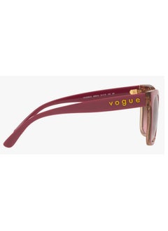Vogue VOGUE SUNGLASS VO5428S 299414 SIZE 51 Bordeaux PINK Frame with BROWN LENS WOMEN  - Image 3