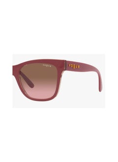 Vogue VOGUE SUNGLASS VO5428S 299414 SIZE 51 Bordeaux PINK Frame with BROWN LENS WOMEN  - Image 4