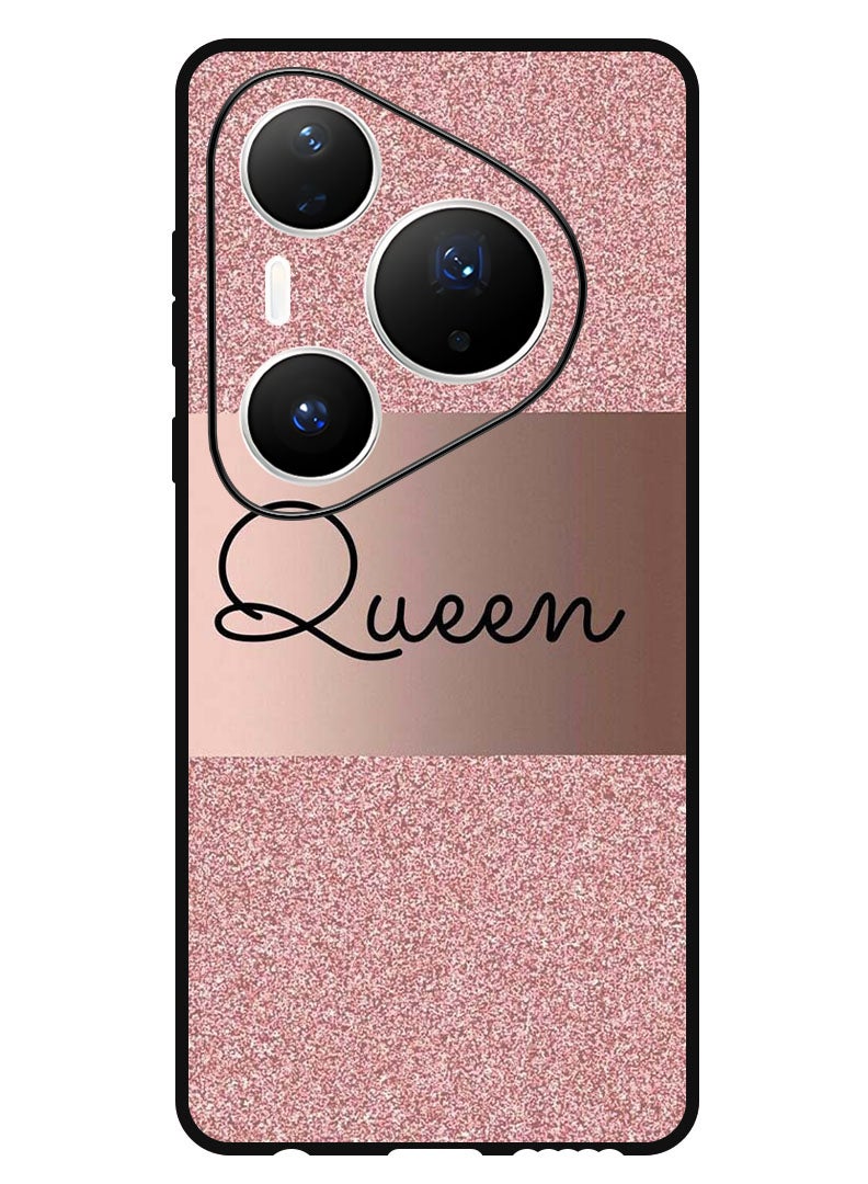 Theodor Case Compatible with Huawei Pura 80 Pro 6.8 Inch Protection Shockproof Bumper Cover Queen Glitters - Image 1