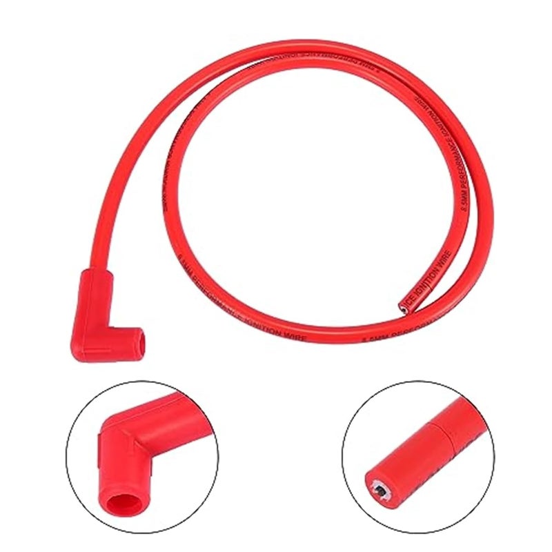 Vuzmode 8mm Universal Spark Plug Ignition Wire Set - Image 5