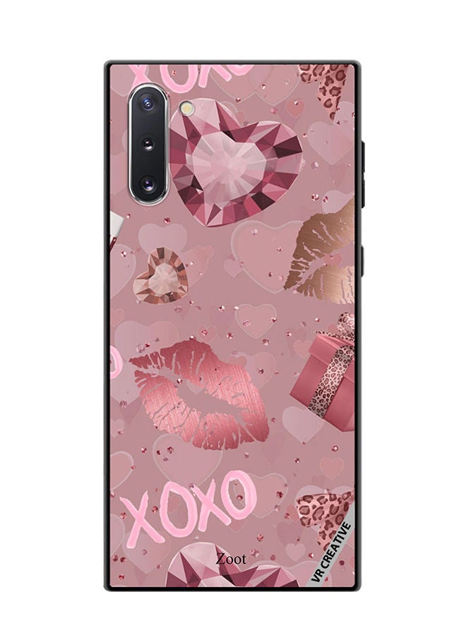 VR CREATIVE Protective Case Cover For Samsung Galaxy Note10 5G XOXO Design Multicolour - Image 1