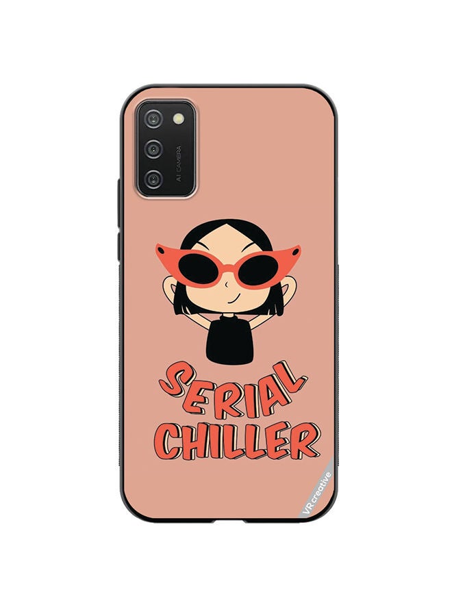 VR CREATIVE Protective Case Cover For Samsung Galaxy A03s Serial Chiller Design Multicolour - Image 1