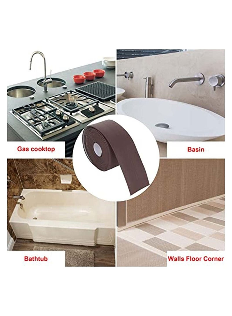 Excefore 2Pcs Kitchen Waterproof Tape For Sink, Floor, Wall Protection - Image 5