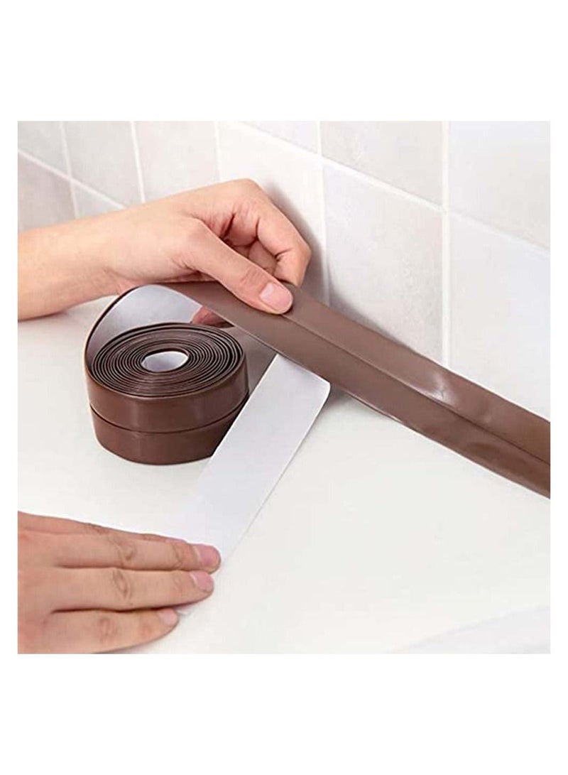 Excefore 2Pcs Kitchen Waterproof Tape For Sink, Floor, Wall Protection - Image 2