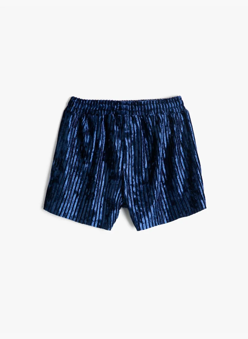 كوتون Striped Shorts