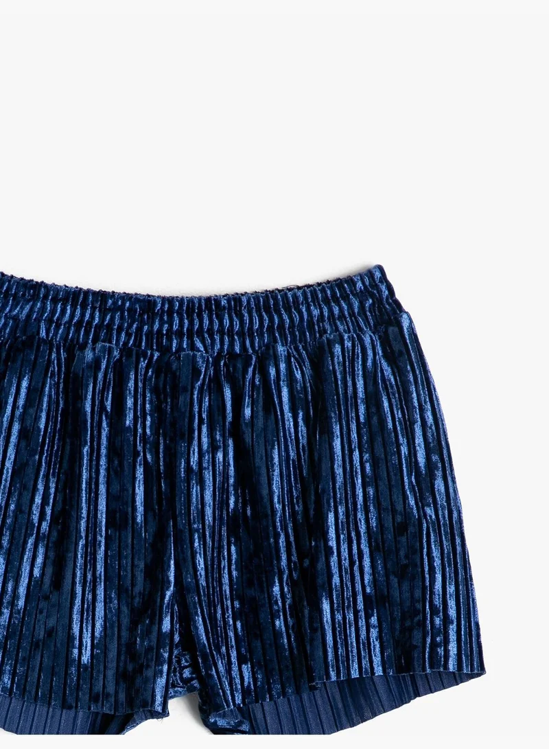 كوتون Striped Shorts