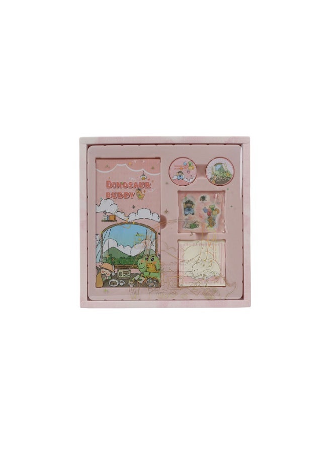 Midi Dinosaur Buddy Study Set: Cute Notebook & Stickers - Image 5