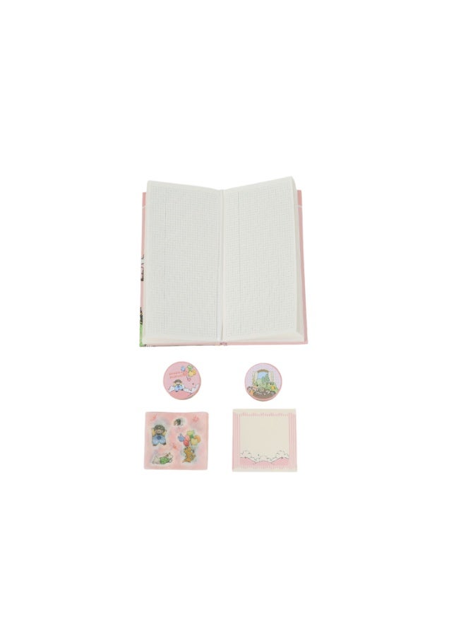 Midi Dinosaur Buddy Study Set: Cute Notebook & Stickers - Image 2