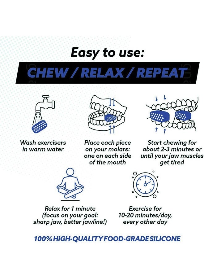 Beauenty - 4 Pcs Jaw Exerciser - Image 1